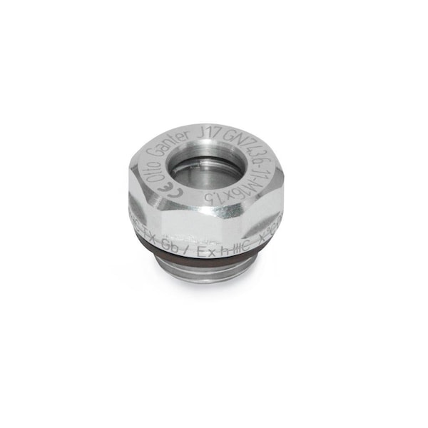 JW Winco GN743.6-11-G3/8 Oil Sight Glass